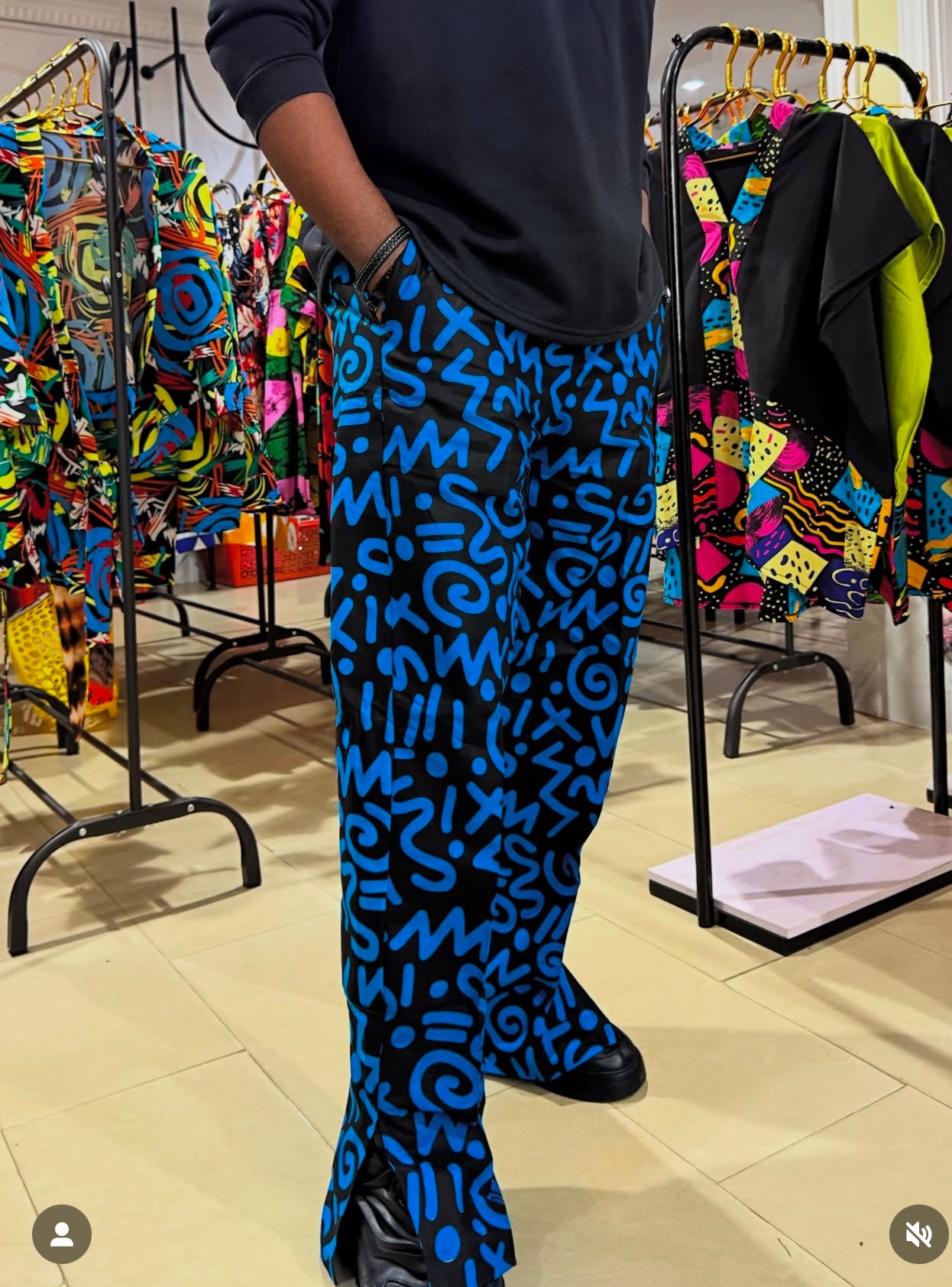 Men ankara pants